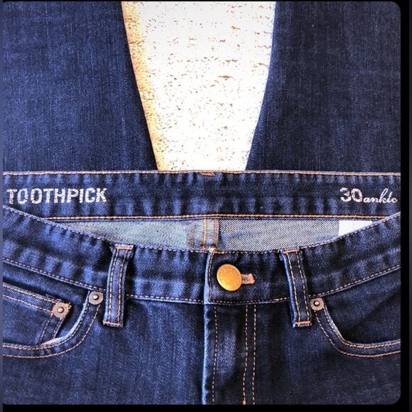 J. Crew Toothpick Jeans Size 30 ankle! - Picture 7 of 10